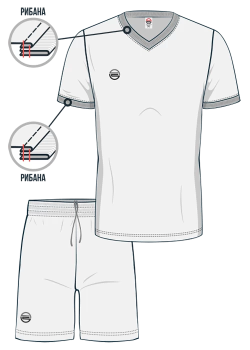 Футбольная форма детская FUT-K02-SUBL