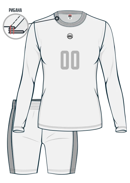 Детская волейбольная форма (для девочек) VOL-G03.0-SUBL