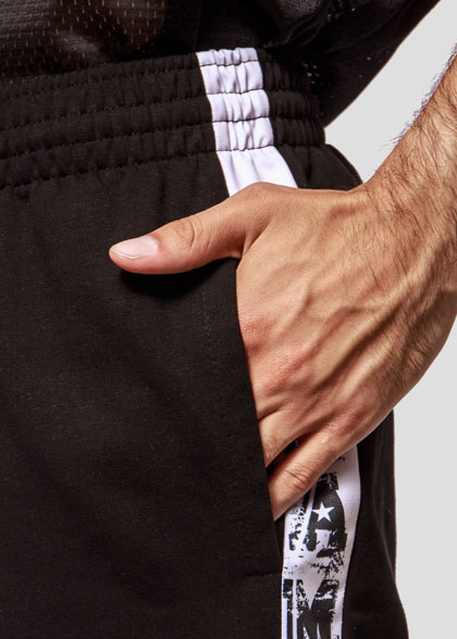 Мужские хлопковые шорты с лампасом SH-M-05-0