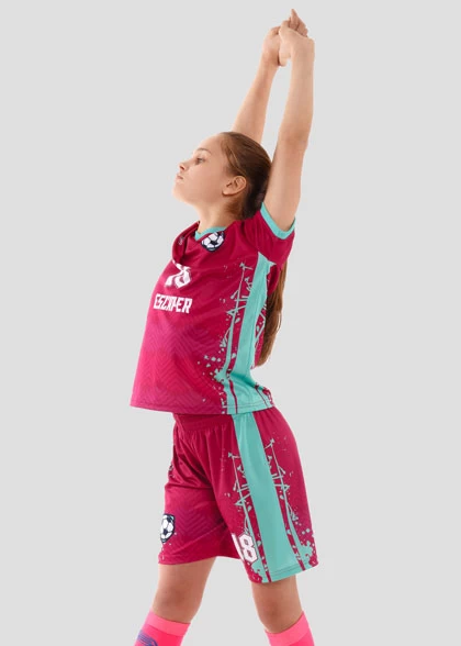 Футбольная форма для девочек FUT-K09-SUBL