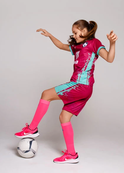 Футбольная форма для девочек FUT-K09-SUBL