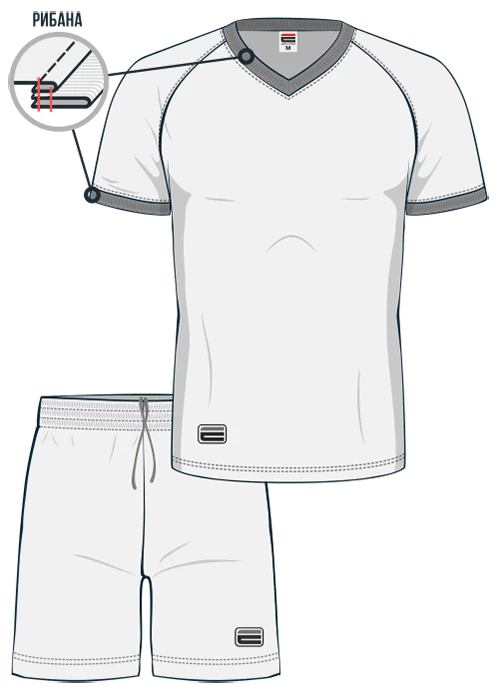 Футбольная форма для девочек FUT-K09-SUBL