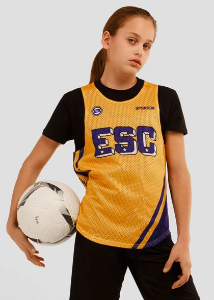 Детская футбольная манишка FUT-K10-SUBL